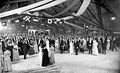 Opening ball of High Parl Curling and Lawn Bowling Club