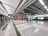 東鐵綫1、4號月台（2022年10月）