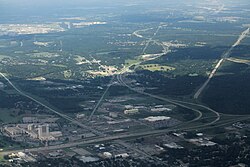 Aerial view of Catoosa