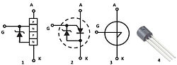 Miniatura per Interruptor unilateral de silici