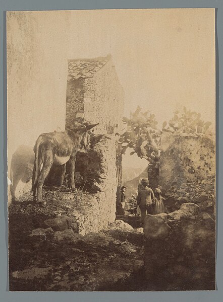 File:Interguglielmi, Eugenio (1850-1911) - Vicolo di campagna in Sicilia - Italië, Sicilië, RP-F-F17082.jpg