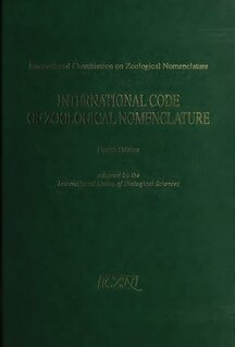 <span class="mw-page-title-main">International Code of Zoological Nomenclature</span> Code of scientific nomenclature for animals