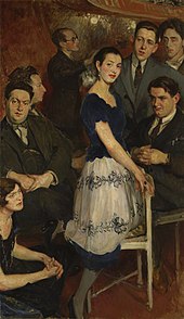Jacques-Émile Blanche, Le Groupe des Six (1922), musée des Beaux-Arts de Rouen.