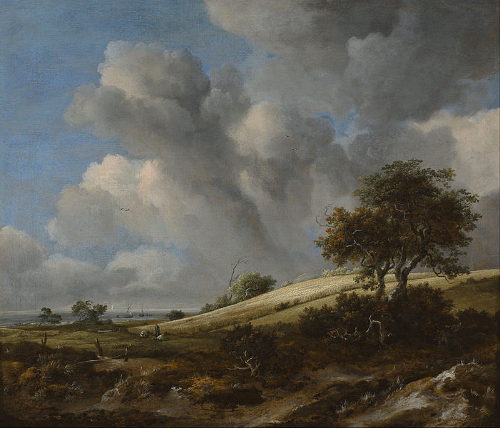 File:Jacob Isaacksz. van Ruisdael - A Cornfield with the Zuiderzee in the background - Google Art Project.jpg