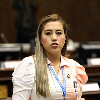 <span class="mw-page-title-main">Jessica Castillo</span> Ecuadorian politician