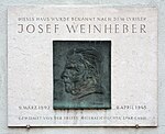 Josef Weinheber - Gedenktafel