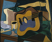 Juan Gris, Nature morte à la guitare (1920)