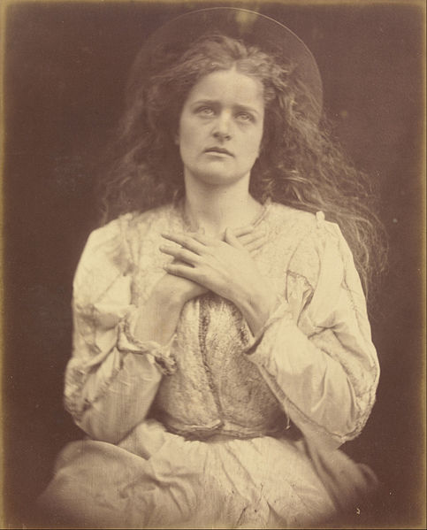 File:Julia Margaret Cameron - "The blessed Music went that way my soul w... - Google Art Project.jpg