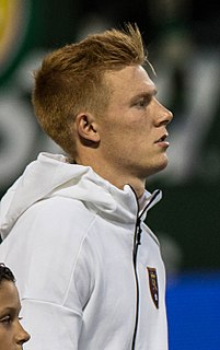 Justen Glad American soccer player