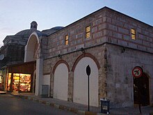 The Ottoman era Arasta adjacent to the Hızır Bey Mosque and Külliye.