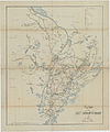 Kartblad 140- Vej-Kart over det 2det Nedenæsske Compagnie District, 1800.jpg