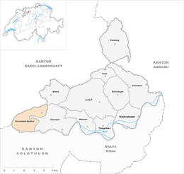 Hauenstein-Ifenthal - Localizazion
