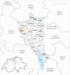 Hunzenschwil – Mappa