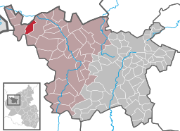 Läget för Kerschenbach i Landkreis Vulkaneifel