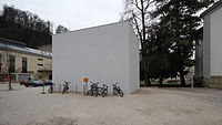 Anselm Kiefer: A.E.I.O.U., Salzburg, Furtwänglerpark, 2013. Artwork in the public space. Owner: Würth Group.
