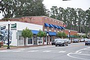 Kingsland Commercial Historic District, Kingsland, Georgia, US This is an image of a place or building that is listed on the National Register of Historic Places in the United States of America. Its reference number is 94000186.