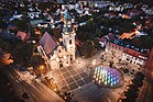 Aerial view of Fordon, Bydgoszcz