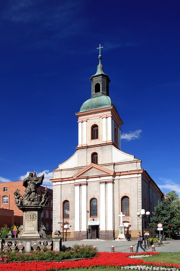 Our Lady of Sorrows church in Rybnik