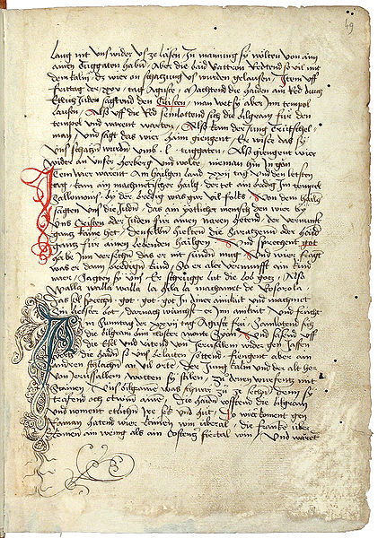 File:Konrad von Grünenberg - Beschreibung der Reise von Konstanz nach Jerusalem - Blatt 49r - 103.jpg