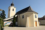 Catholic parish church hl.  Achatius and former cemetery