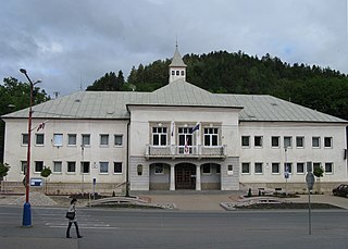 Krompachy Town in Slovakia