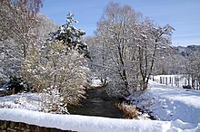 Kyll-Verlauf in Kronenburgerhütte