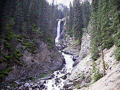 Wasserfall in der Barskaun-Schlucht (2008)