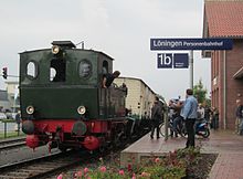 Bahnhof Löningen der Emsländischen Eisenbahn