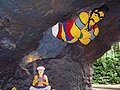 Aladin en de geest afgebeeld in Legoland Windsor