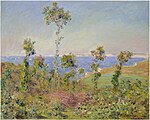"Landscape, Varengeville" (1882) by Claude Monet - Pola Museum of Art (Hakone, Japan)