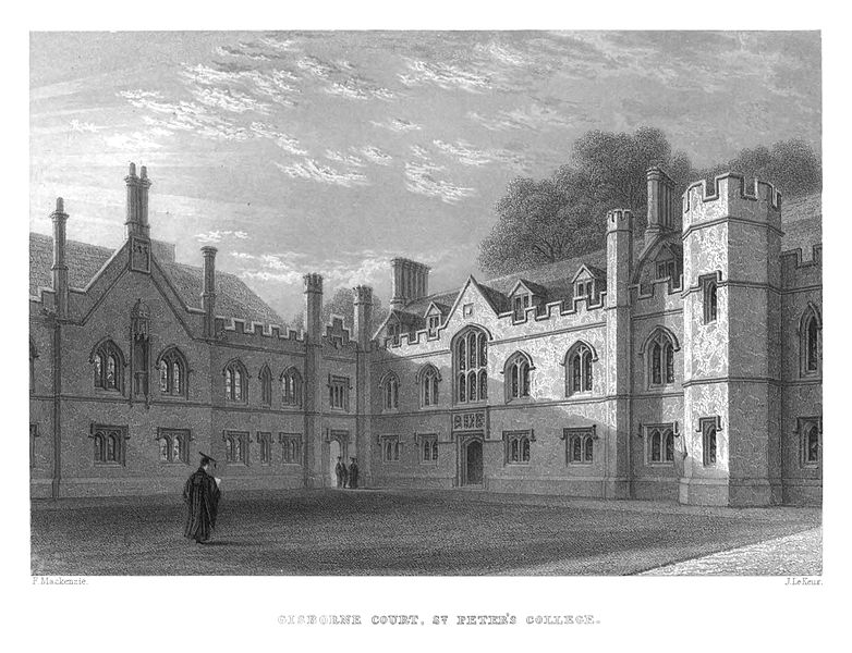 File:LeKeux - Cambridge, c1840 - Peterhouse 02, Gisborne Court - memorialsofcambr01wriguoft 0370.jpg