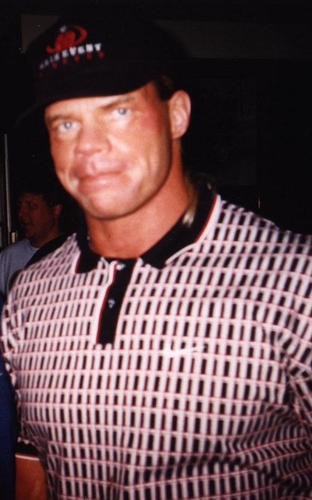 Luger in 1998 after taping Nitro