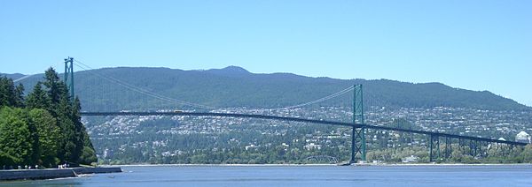 The opening scene featuring the North Bay Bridge collapse in North Bay, New York, was filmed on the Lions Gate Bridge in Vancouver, British Columbia, 