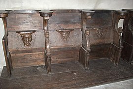 Carved Stalls.