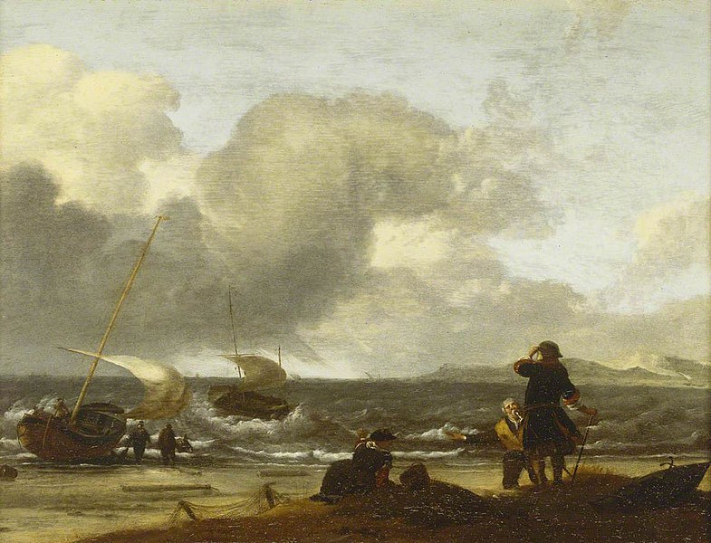 File:Ludolf Backhuysen I (1630-1708) (studio of) - A Windy Day on the Dutch Coast - BHC0913 - Royal Museums Greenwich.jpg