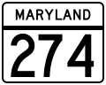 MD Route 274.svg