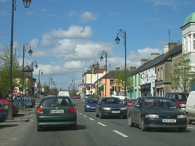 Hauptstraße in Abbeyleix