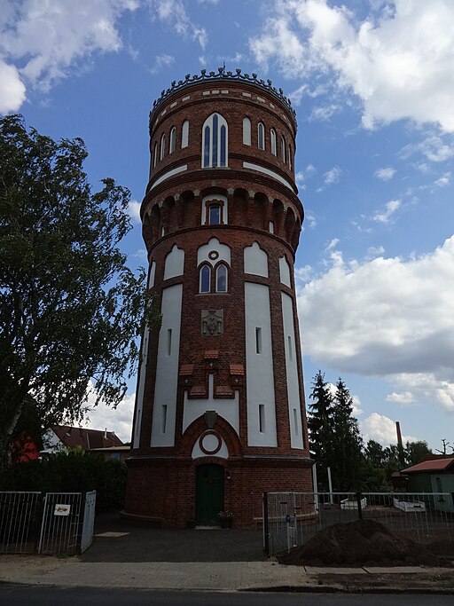 Malchin Basedower Straße Wasserturm