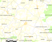 Martigné-sur-Mayenne só͘-chāi tē-tô͘ ê uī-tì