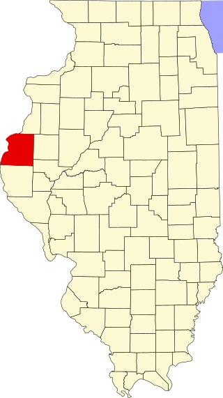 <span class="mw-page-title-main">National Register of Historic Places listings in Hancock County, Illinois</span>