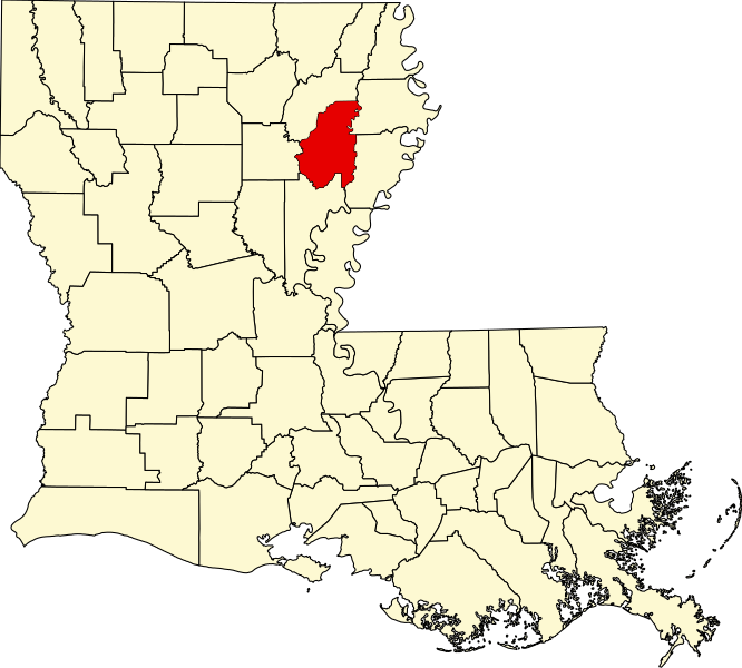 File:Map of Louisiana highlighting Franklin Parish.svg