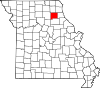 Map of Missouri highlighting Shelby County.svg