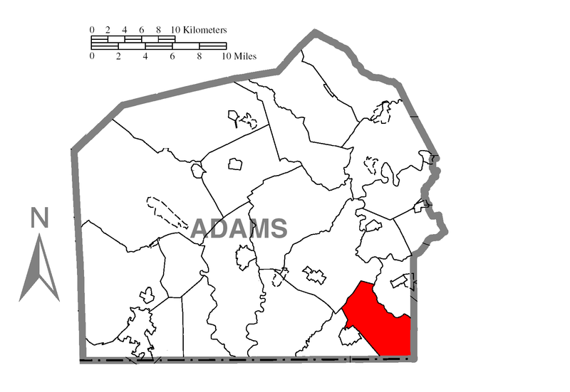 File:Map of Union Township, Adams County, Pennsylvania Highlighted.png