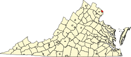 Округ Арлингтон — Карта