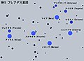 プレアデス星団の構成