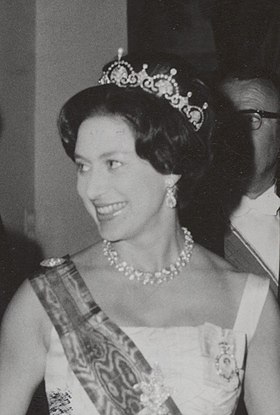 Принцесса Маргарет во время торжественного приёма в Нидерландах, 14 мая 1965 года