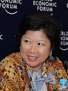 Mari Pangestu at the World Economic Forum on East Asia 2008.jpg