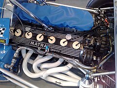 Un moteur Matra MS12.