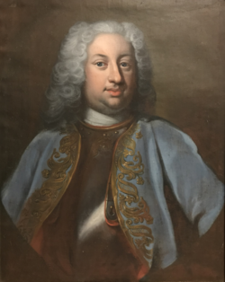 Maximilian, 1689-1753, prins av Hessen-Kassel (Georg Engelhard Schröder) - Nationalmuseum - 15510.tif
