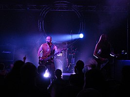 Mercenary performing in 2010